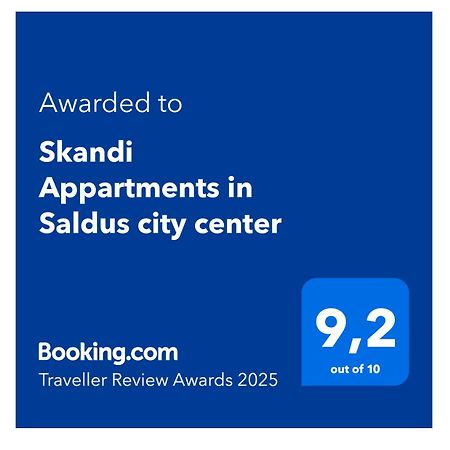 Skandi Appartments In Saldus City Center Exterior photo
