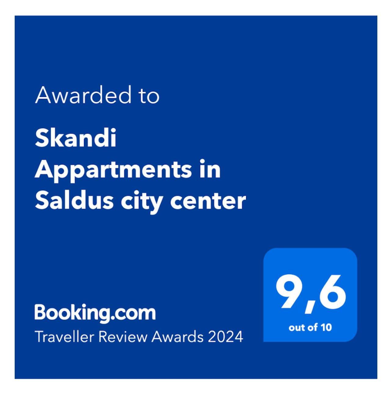 Skandi Appartments In Saldus City Center Exterior photo