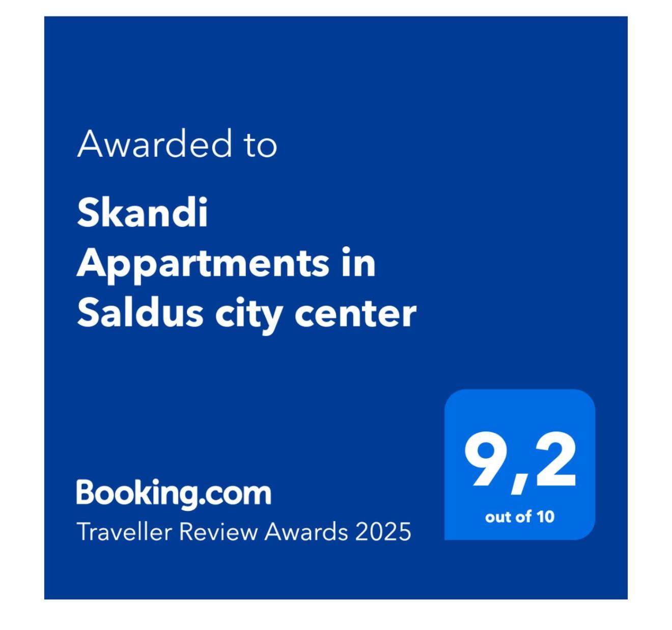 Skandi Appartments In Saldus City Center Exterior photo